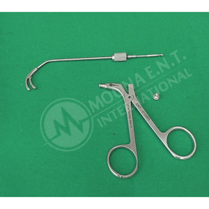 คีมจับจมูก ENT Heuwieser Girrafe แบบหมุนได้ 360 องศา และถอดประกอบได้อย่างง่ายดายเพื่อการฆ่าเชื้อ ความยาวใช้งาน 10 ซม. - Product Image 3