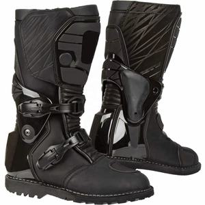Bottes de moto en cuir de protection avec embout renforcé, soutien de la cheville et semelles antidérapantes pour une conduite quotidienne confortable - Product Image 5