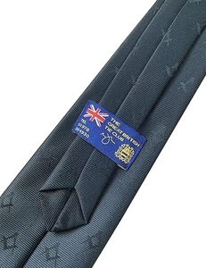 Mens Freemasons Masonic <b>Black</b> Woven Neck Tie Fabric type100% Standard Tie Length: 57 inches - Product Image 4