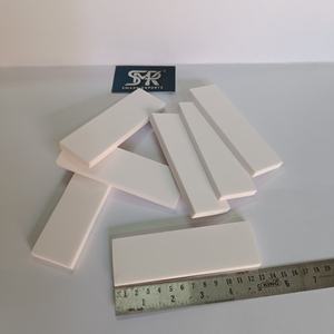 Placas de Resina Blanca Sólida de Alta Calidad para Fabricación de Mangos de Cuchillos, para Cuchillos Plegables y de Hoja Fija - Product Image 6