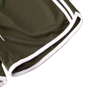Shorts en maille décontractés écologiques pour hommes, séchage rapide, avec logo personnalisé, pour le sport et les activités, vente en gros - Product Image 6