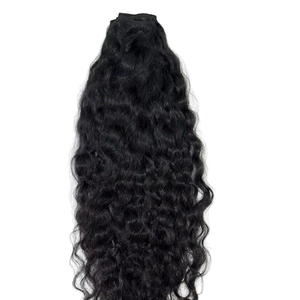Extensiones de Cabello Humano Virgen Remy Indio 100% Natural, con Cutícula Alineada, Sin Procesar, Doble Trama a Máquina, Todos los Colores - Product Image 6