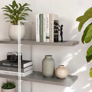 Creative Metal <b>Bookend</b> With Woman Silhouette Design For Desk Storage Organization - Product Image 5