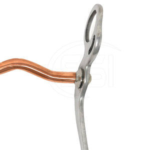 Diseño práctico, calidad profesional, bocado de curba para entrenamiento ecuestre y actividades en establos. - Product Image 2
