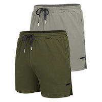 Shorts de sport pour homme personnalisés, écologiques, en nylon/coton, séchage rapide, anti-UV, pour entraînement et exercice