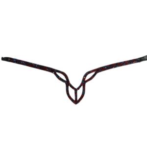 Brocha de caballo de cuero personalizada hecha a mano, accesorios de tachuela ecuestre elegante, brida brillante, diseño personalizado de alta calidad para caballo - Product Image 5