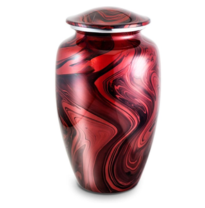 Nouvelle conception, urne funéraire moderne en aluminium pour cendres, prix d'usine en gros, urnes et pots métalliques commémoratifs pour cendres funéraires et enterrements. - Product Image 1