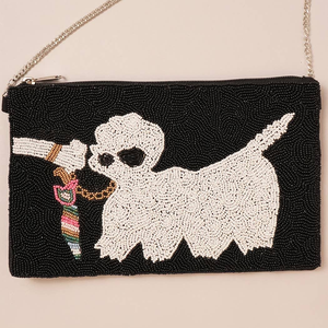 Monedero de cuentas hecho a mano con bordado clásico de dibujos animados, el más vendido, con anillo desmontable para el día del partido, ideal para guardar dinero. - Product Image 3