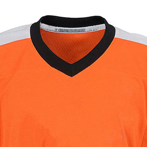 Jersey de Hockey sobre Hielo con Cuello en V, Transpirable, Elástico, Anti-UV, de Secado Rápido para Adultos, Poliéster de Alta Calidad, Diseño Libre - Product Image 5