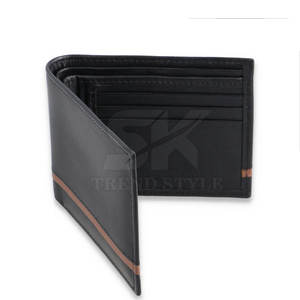 Portefeuille en cuir de style actuel, très demandé, sur mesure, bicolore, de qualité supérieure - Product Image 2