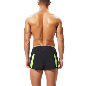 Shorts de compression décontractés pour hommes, taille mi-haute, séchage rapide, respirants, taille élastique pour fitness, gym, course à pied - Product Image 3