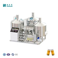 Équipement de brasserie clé en main Hermann 5BBL 10BBL 15BBL 20BBL 1000L – Ensemble complet de cuves de fermentation et système de brassage – Garantie 6 ans