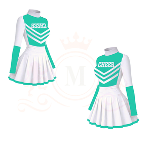 Uniformes de Animadoras Personalizados con Logotipo OEM, Tallas Grandes, Ropa de Práctica para Niñas, Jóvenes y Mujeres, Vestidos, Faldas y Disfraces - Product Image 3
