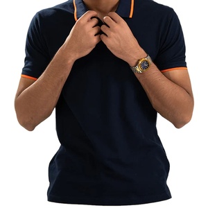 เสื้อโปโลแขนสั้นผู้ชาย ผ้าคอตตอนผสมคุณภาพสูง สวมใส่สบาย เหมาะสำหรับงานที่เป็นทางการ - Product Image 2