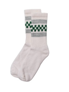 Calcetines a cuadros con estampado de logotipo personalizado para hombre y mujer, calcetines informales a rayas para uso diario elegante, fábrica de calcetines de Vietnam - Product Image 3