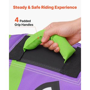 Tubi Gonfiabili per 2 Persone, Capacità 340 libbre, Tubi Trainabili in PVC per Sport Acquatici, Accessorio per Barche - Product Image 5