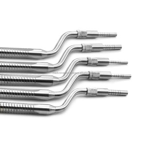 Set of 5 Sinus Lift Osteotome <b>Kit</b> Offset Concave Tips with Sterilization Cassette Reusable stainless steel Wholesale Price - Product Image 4