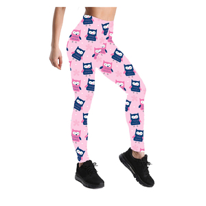 Leggings de Yoga sin Costuras hasta el Tobillo, Color Gris Jaspeado, Cintura Alta, con Spandex/Nylon, Secado Rápido, Transpirables y Elásticos para Entrenamiento en el Gimnasio - Product Image 5