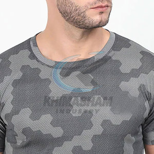 Camiseta de Hombre de Buena Calidad, Corte Holgado, Manga Regular, Última Llegada, Personalizable, Poliéster/Algodón, Transpirable, Ecológica, 220g - Product Image 5
