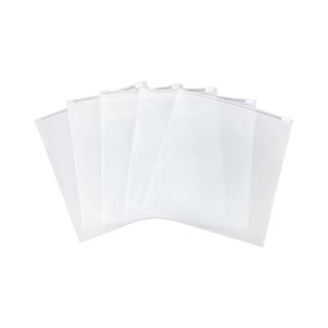 Bolsas de Envío con Cierre Metálico Rectangular Esmerilado y Logotipo Personalizado, Bolsas de Polietileno Impermeables para Ropa - Product Image 3