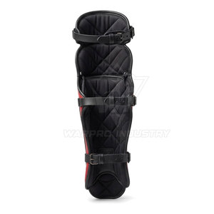 Protector de Pierna de Béisbol para Adultos, Correas Flexibles de Cuero, Protección Profesional, Plegable, Ligero, Ajuste Cómodo, WARPRO - Product Image 4