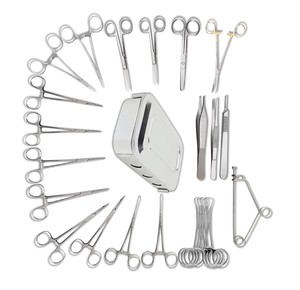 Ensemble d'outils d'opération générale, kit d'instruments en acier inoxydable autoclavable TARIQ MFG CO - Product Image 4