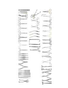 Kit de 38 Piezas de Instrumentos Quirúrgicos Manuales Completos, Set Básico de Cirugía Pediátrica, Herramientas Médicas de Acero Inoxidable de Dentavex - Product Image 3