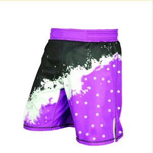 Shorts de boxe Muay Thai pour hommes de haute qualité, shorts de kick-boxing, vente en gros, logo et style personnalisés OEM, vêtements d'entraînement - Product Image 4