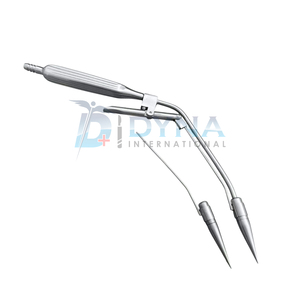Ligador de succión manual de doble cono de acero inoxidable de alta calidad para hemorroides, con conos rectales de 11 mm y 13 mm, juego de instrumentos CE - Product Image 5