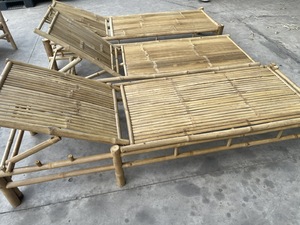 Transats en bambou pour piscine, relaxation et bain de soleil naturel, mobilier d'extérieur, King Craft Viet, grossiste Vietnamien - Product Image 6