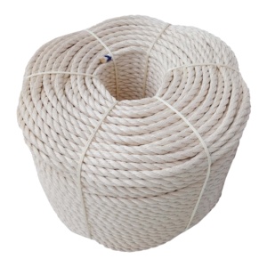 OEM ODM CUERDA de polipropileno trenzado de 3 hebras de alta resistencia CUERDA de PP duradera de la mejor calidad para precio de fábrica de carga - Product Image 1