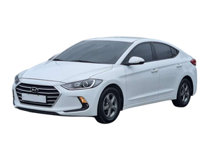 รถเก๋งสีขาวมือสอง ยี่ห้อ Avante Elantra ปี 2018 เครื่องยนต์ดีเซล รถโดยสาร พวงมาลัยซ้าย เหมาะสำหรับการเดินทางในช่วงทำงาน รถมือสอง - Product Image 1