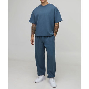 Conjunto Deportivo de 2 Piezas para Hombre, Camiseta y Pantalones Deportivos, Ropa Deportiva Informal, Trajes Deportivos a la Moda - Product Image 1