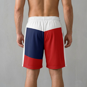 Custom Logo <b>Men's</b> Swim Shorts 100% Polyester | Nylon Running Beach Shorts Mesh Summer Sports <b>Trunks</b> - Product Image 2