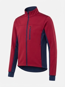 Veste de cyclisme d'hiver pour homme avec logo personnalisé, softshell, thermique, imperméable, coupe-vent, réfléchissante, manches longues - Product Image 4