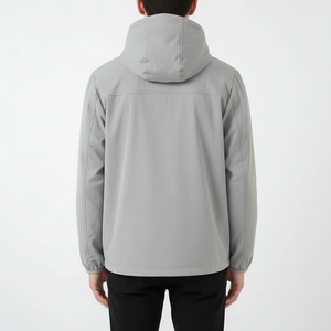 Mens Lightweight Waterproof 100% Polyester Full Zip Windbreaker <b>Jacket</b> for Winter <b>Workouts</b> Sports & Gym Use - Product Image 2