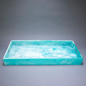 Bandeja de Resina de Alta Calidad, Elegante Tabla para Servir Aperitivos, Bebidas, Postres y para Fines Decorativos - Product Image 1