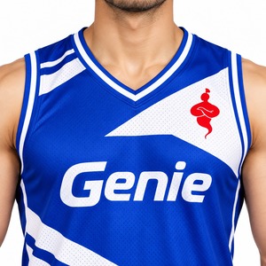 Ropa Deportiva Transpirable y Ligera, Uniforme Deportivo para Hombre, Conjunto de Camiseta y Pantalones Cortos para Entrenamiento de Equipo, Juego, Competencia y Práctica de Baloncesto - Product Image 5