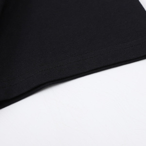 Camiseta de Cuello Redondo Personalizada con Logotipo Bordado e Impreso, Nueva Colección de Verano, 220g, Hecha de Algodón Peinado - Product Image 4