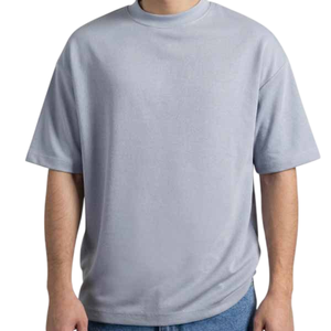 T-shirts en tricot à manches courtes pour hommes, coupe classique, personnalisables, de haute qualité, respirants, à séchage rapide, col rond, décontractés - Product Image 2