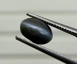 Gemas Naturales de Shamin, Alejandrita Ojo de Gato, Corte Ovalado 7.50x5mm 1.39cts, Gema Auténtica Suelta para Joyería, Anillo, Colgante - Product Image 6