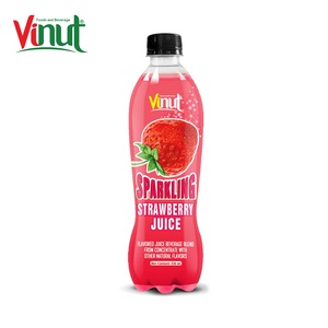 Boisson gazeuse à la fraise 330 ml, fabricant de boissons OEM ODM, marque privée - Product Image 1