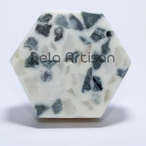 Boutons de meuble en marbre de qualité supérieure, poignées de tiroir en bois au design innovant, poignées et boutons de meuble pour l'exportation - Product Image 1