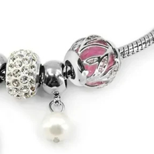   Bracelet pour femme fabriqué en 1989, élégant, couleur vert et argent, bijou à breloques, accessoire de mode pour poignet, inspiré des sororités, qualité supérieure - Product Image 4