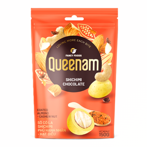Factory Direct Supply HALAL OEM/ODM High Quality Dragee <b>Chocolate</b> Shichimi <b>Chocolate</b> Coated Almond Cashew Nuts 150G Hot Price - Product Image 1