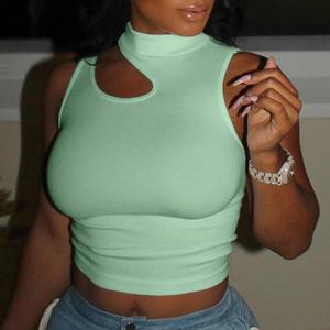 Débardeur d'entraînement pour femme – T-shirt sans manches respirant pour l'entraînement en salle de sport, la course à pied et les activités de fitness - Product Image 3