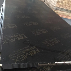 ไม้อัดฟิล์มเฟซ 15 มม./18 มม. สีดำ/น้ำตาล E0 สำหรับใช้งานกลางแจ้ง เกรดพรีเมียม - Product Image 1