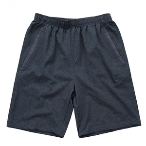 Shorts Bermuda pour homme en polyester uni avec cordon de serrage à la taille et poches avant, style décontracté, tissu tricoté à séchage rapide - Product Image 6