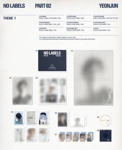 XT YEONJUN NO LABELS PART 02 K-Pop Música Pop CD (Plástico y Papel KR) Para Todas las Edades BW-154 - Product Image 2