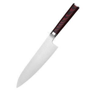 Couteau de chef de cuisine haut de gamme en acier inoxydable pour applications culinaires professionnelles et cuisson à domicile - Product Image 1